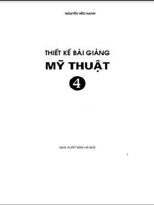 Thiết kế bài giảng mỹ thuật lớp 4